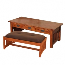 American Mission Ottoman Coffee Table